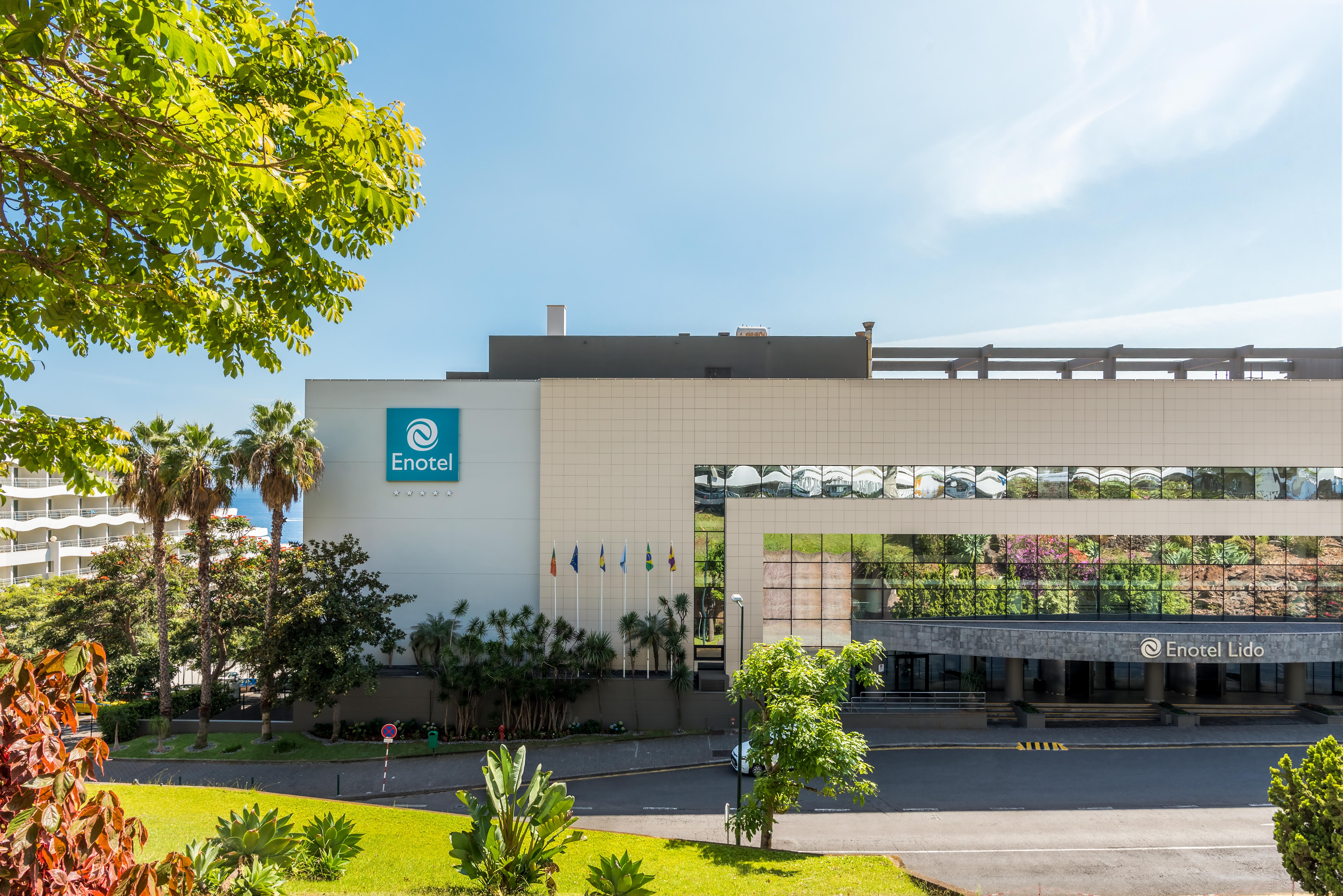 Enotel Lido Фуншал Екстериор снимка The headquarters of Endesa in Madrid